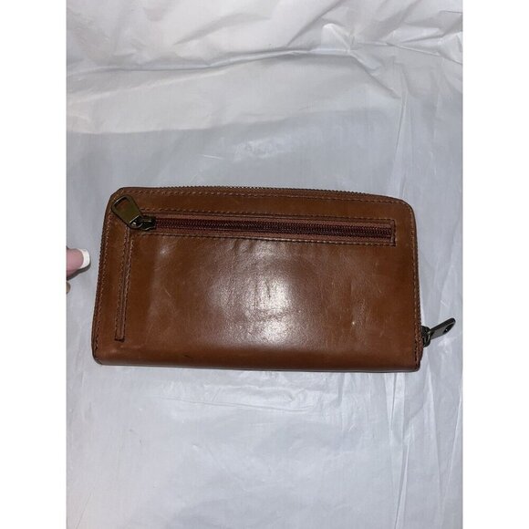 THE SAK Brown Wallet Large Sanibel Leather - Picture 5 of 11